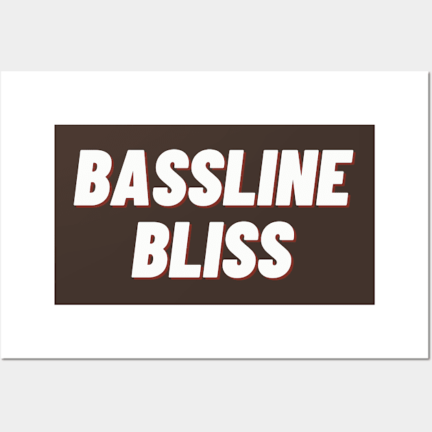 Bassline Bliss Wall Art by thedesignleague